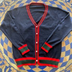 GUCCI / WOMENS / CARDIGAN / WOOL / VINTAGE